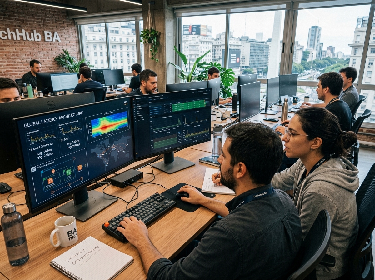 Equipo de ingenieros SRE coordinando operaciones técnicas